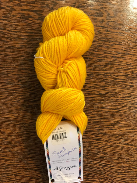 All For Yarn 100% Superwash Merino, Worsted Weight #4, 192m/210yds