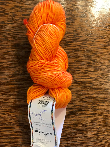 All For Yarn 100% Superwash Merino, Worsted Weight #4, 192m/210yds