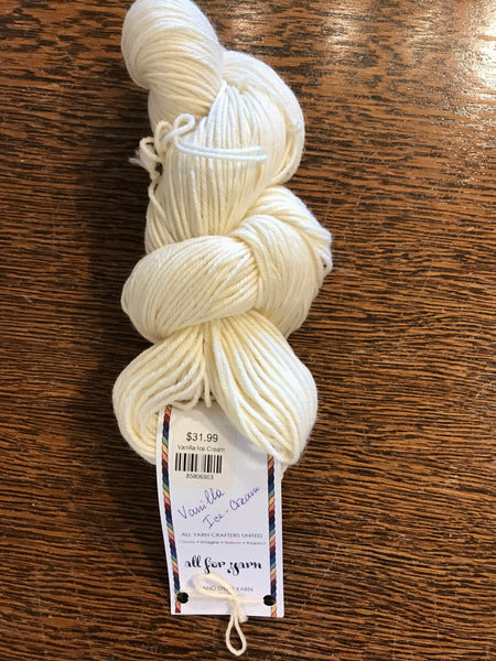 All For Yarn 100% Superwash Merino, Worsted Weight #4, 192m/210yds
