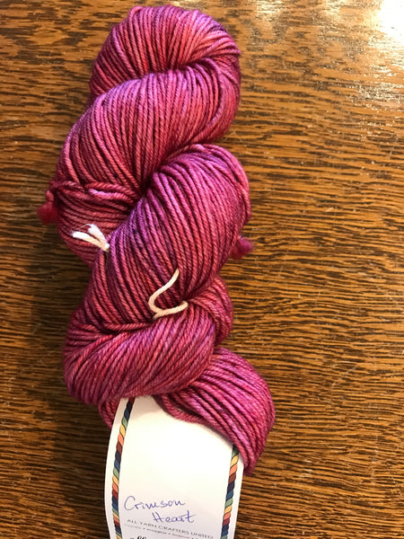 All For Yarn 100% Superwash Merino, Worsted Weight #4, 192m/210yds