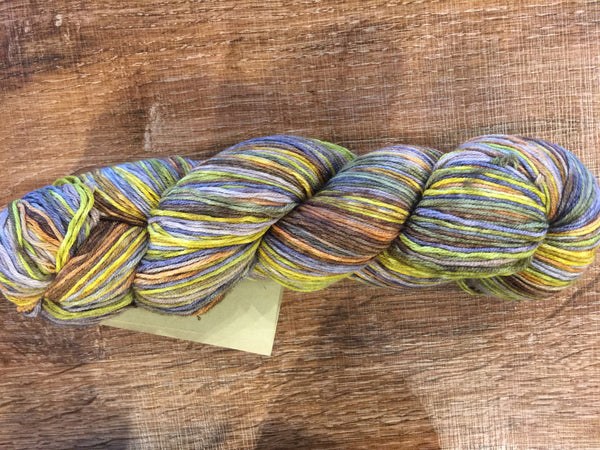 Urth Uneek Hand Dyed Self-Striping Extrafine Superwash Merino, Fingering #1