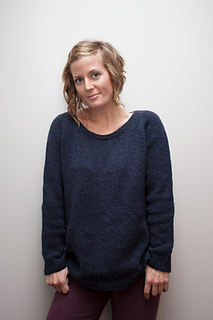 Knitting Beginner's Top Down Pullover Class, "Clarke Pullover by Jane Richmond" Instructor Susan