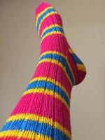 "Sock It To Me," Sock Class, Toe Up Using Magic Loop, Instructor Susan