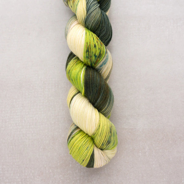 Biscotte Yarns, Bis-Sock yarn semi-solid, 85% superwash merino wool and 15% nylon, 100g #1 Fingering Weight