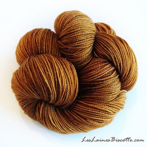 Biscotte Yarns, Bis-Sock, Sparkling, LUMOS, Fingering Weight #1