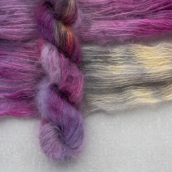 Louise Roberts, Hand-Dyed Kid Mohair and Silk