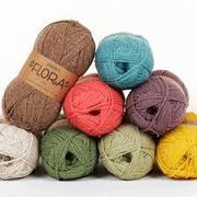 Drops Flora, 65% Wool, 35% Alpaca, #1 Fingering Weight