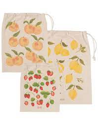 Produce Bag Set/3, By Danica Designs