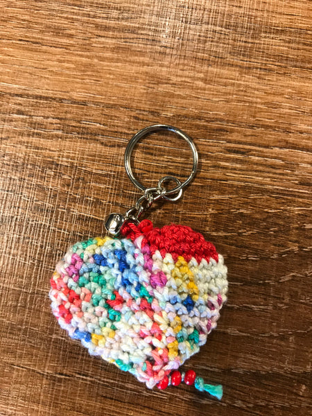 Inocha by Mira - Heart Key Ring