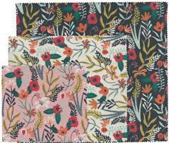 Set of 3 Bees' Wax Wraps, By Danica Now Designs