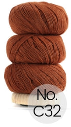 Geilsk Bomuld Og Uld, 55% Wool, 45% Cotton, Fingering Weight #1
