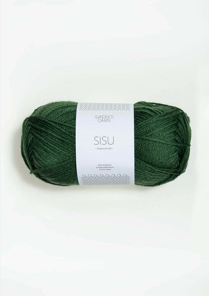 Sandnes Garn, Sisu, 80% Wool, 20% Nylon, #1 Fingering