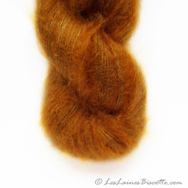 Biscotte Yarns, Hermione, Hand Dyed Kid Mohair and Silk