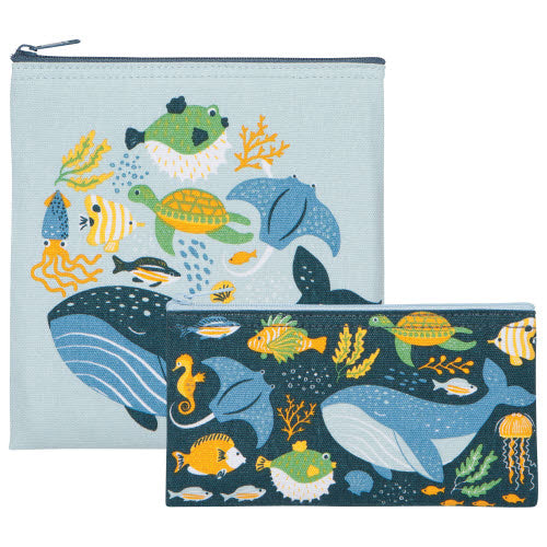 Reusable Snack Bags Set of 2