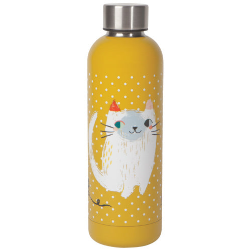 Danica Studio Water Bottle, 17oz, Insulated Stainless Steel, Cold 24 hrs, Hot 12 hrs