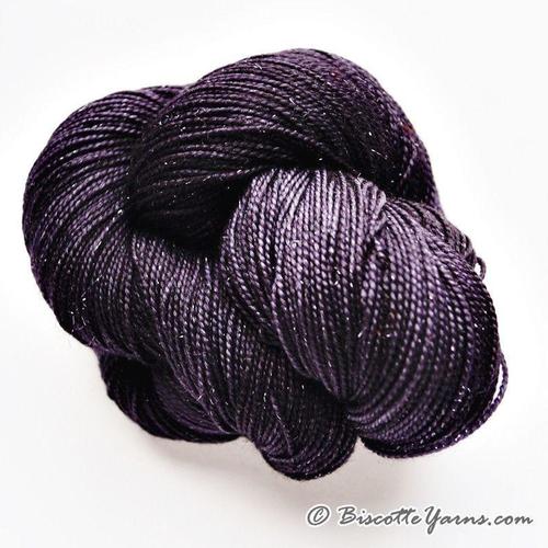 Biscotte Yarns, Bis-Sock, Sparkling, LUMOS, Fingering Weight #1