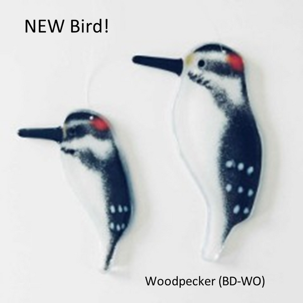 The Glass Bakery, Unique Hand Crafted, Fused Glass Birds, Created in Nova Scotia