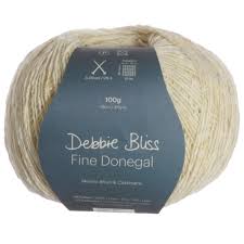 Debbie Bliss, Fine Donegal, Cashmere Wool Blend, Fingering #1