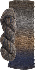 SugarBush Motley, Mosaic Mango, 60% super fine Alpaca, 40% Merino, #3 DK Weight, 300m