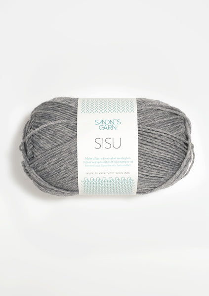 Sandnes Garn, Sisu, 80% Wool, 20% Nylon, #1 Fingering