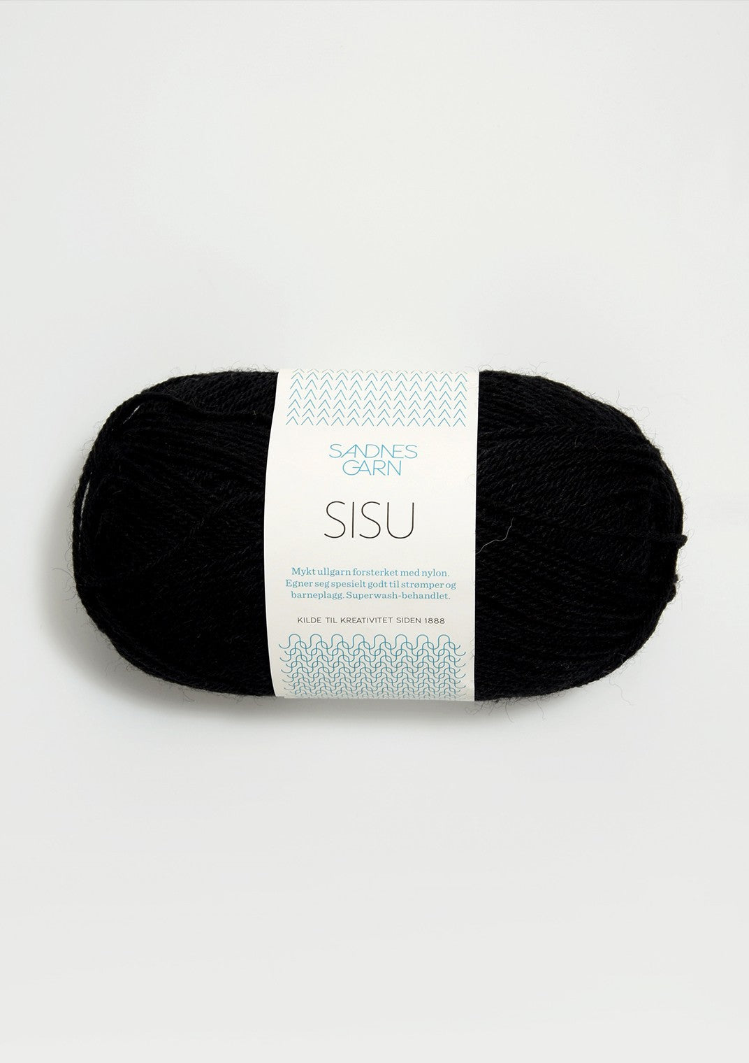 Sandnes Garn, Sisu, 80% Wool, 20% Nylon, #1 Fingering