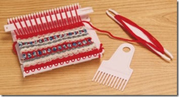 Mini Weaving Loom (Single) set. 3176