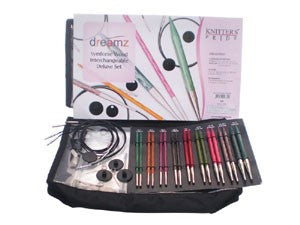 Knitter's Pride Dreamz Interchangeable Circular Needles Deluxe Set, 200601
