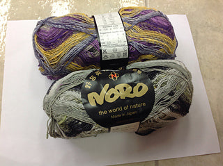 Noro, Taiyo, Sock Yarn, Cotton, Wool, Silk Blend, #1 Fingering