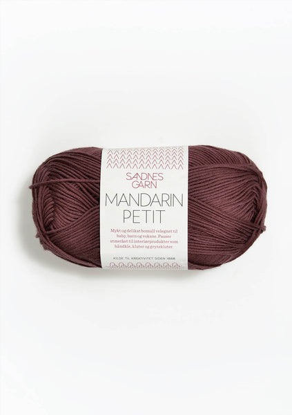 Sandnes Garn, Mandarin Petit, 100% Egyptian Cotton, Fingering #1