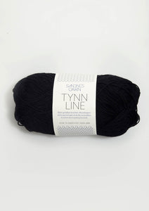 Sandnes Garn, TYNN LINE, 53% Cotton, 33% Viscose, 14% Linen, Fingering Weight #1