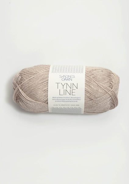 Sandnes Garn, Tynn Line, 53% Cotton, 33% Viscose, 14% Linen, Fingering Weight #1