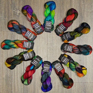 Colour Story Handpainted Socks