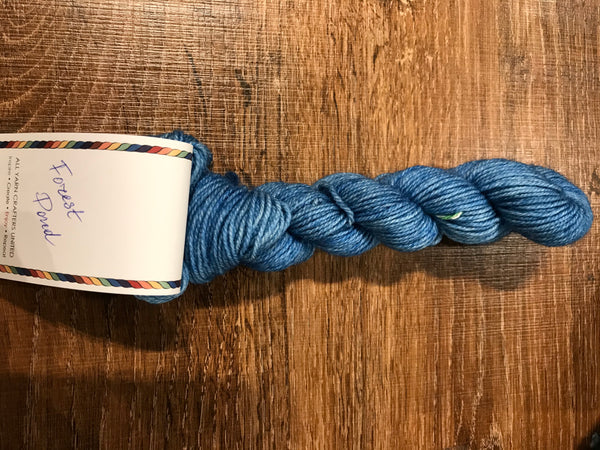 All For Yarn Blue Faced Leicester Sheep, Mini Skeins,  #1 Fingering Weight, 105 yards/96m