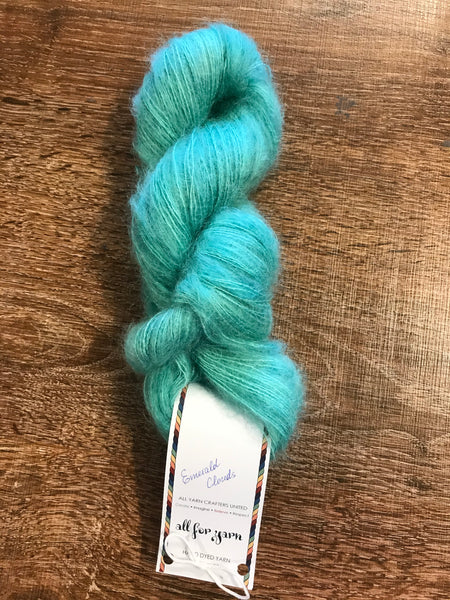 All for Yarn, 70% Kid Mohair/30% Silk, Lace Weight #0, 430m/470 yd