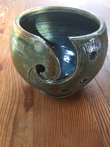 Pottery Yarn Bowls, 2 Handmade