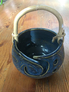 Pottery Yarn Bowls, 8 Handmade