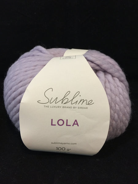 Sublime, Lola, Extrafine Merino, #6 Super Bulky Yarn