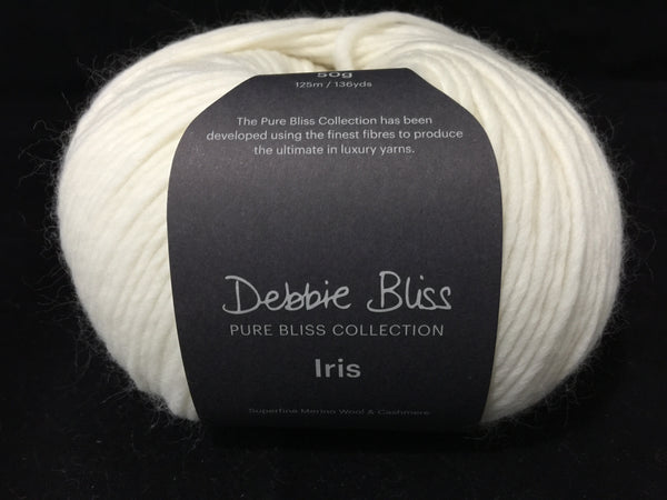 Debbie Bliss, Iris, 95% Wool, 5% Cashmere, #4 Worsted Weight