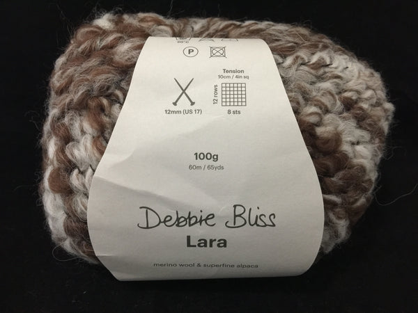 Debbie Bliss, Lara, Merino Wool and Superfine Alpaca, #6 Super Bulky Weight
