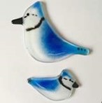 The Glass Bakery, Unique Hand Crafted, Fused Glass Birds, Created in Nova Scotia