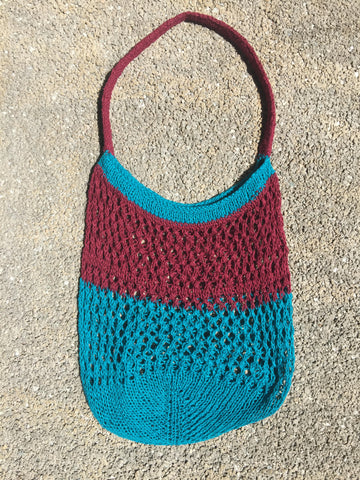 Knitting "Shop Till You Drop!" Market Bag Class, Instructor Susan