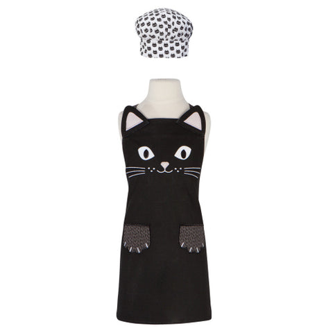 Day Dream Kid Cat Apron and Hat, By Danica Now Designs