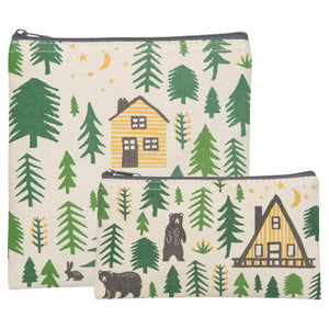 Reusable Snack Bags Set of 2, Wild & Free