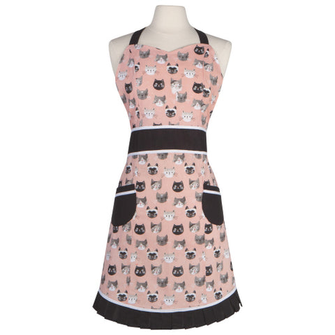 Cats Meow, Chef Apron, By Danica Designs